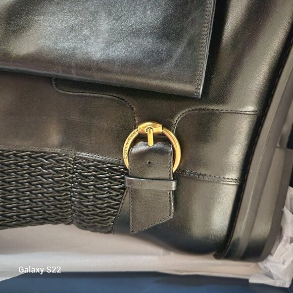 Cole Haan Clover Boots, Black leather. NIB. Size 6.5 - Picture 6 of 12